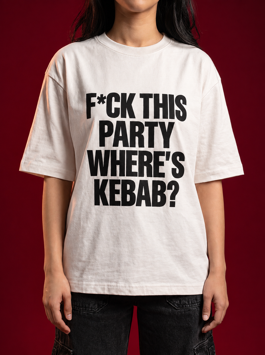 Where’s Kebab? Boxy T-Shirt