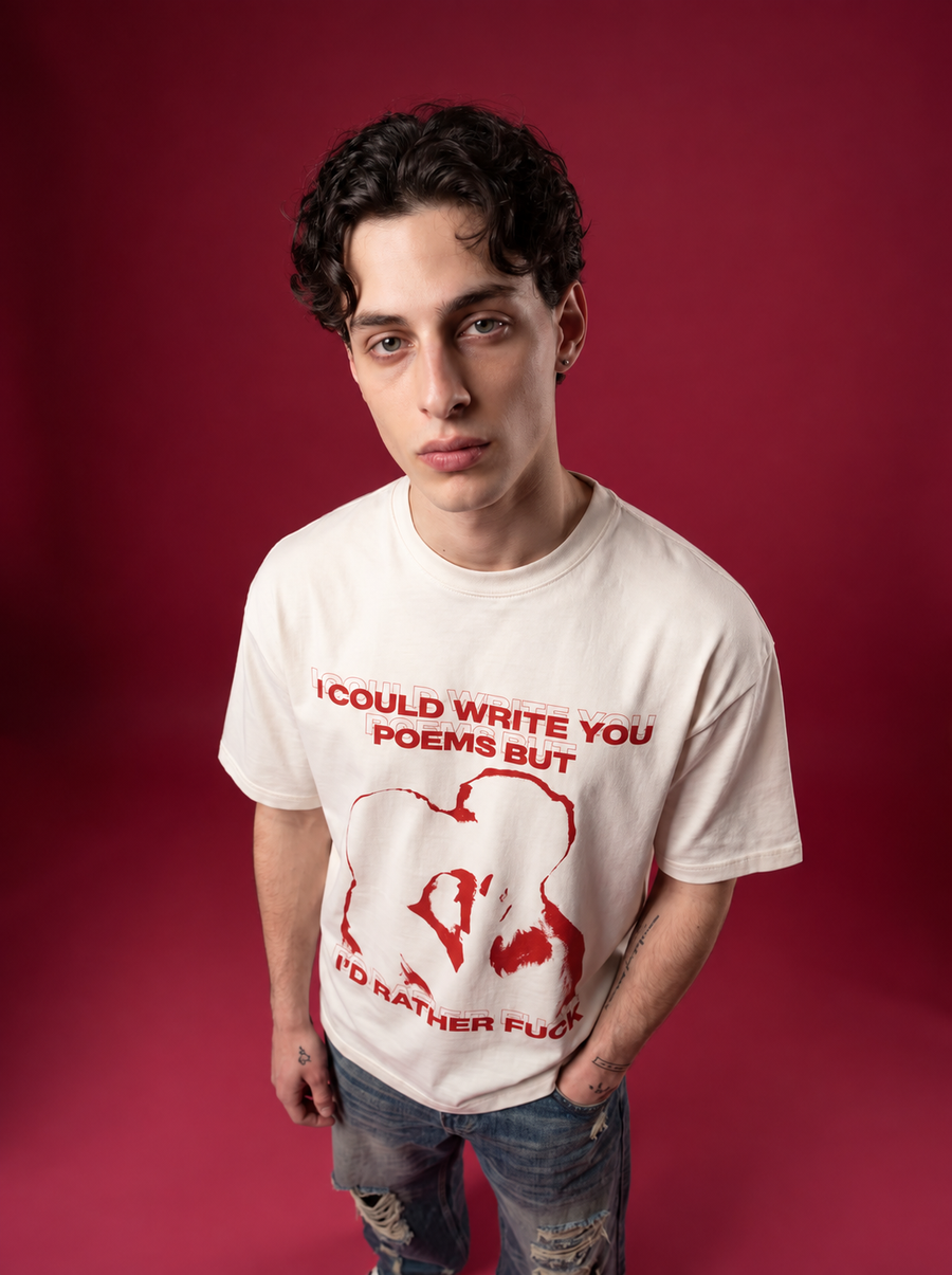 I’d Rather Boxy T-Shirt