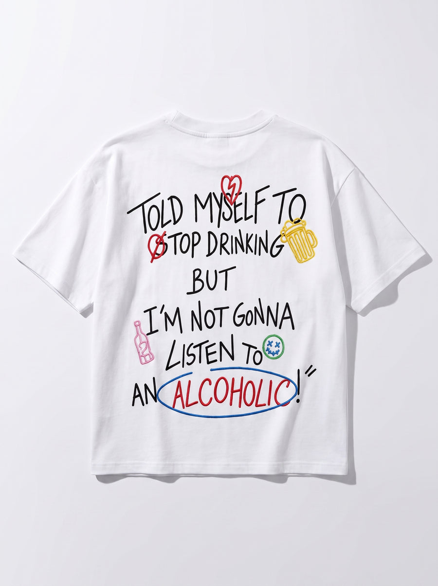 Told Myself to Stop Drinking Boxy T-Shirt