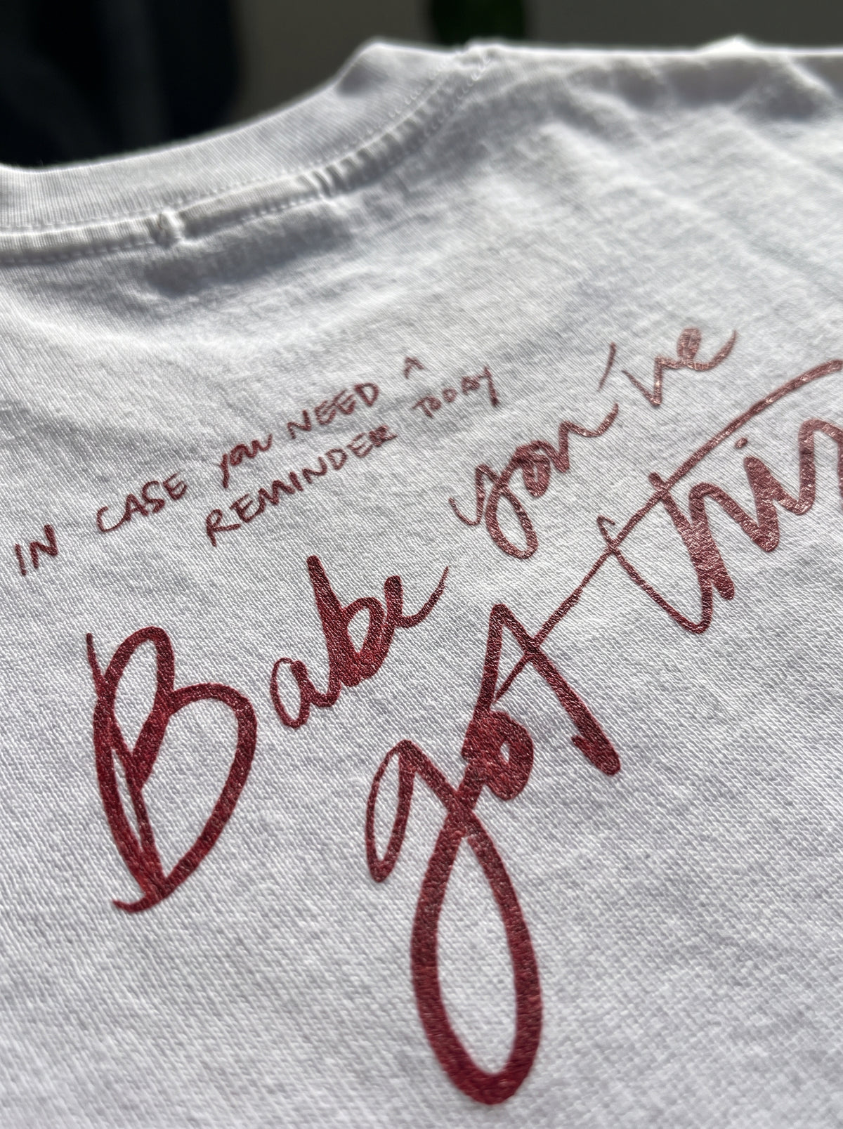 BABE YOU'VE GOT THIS