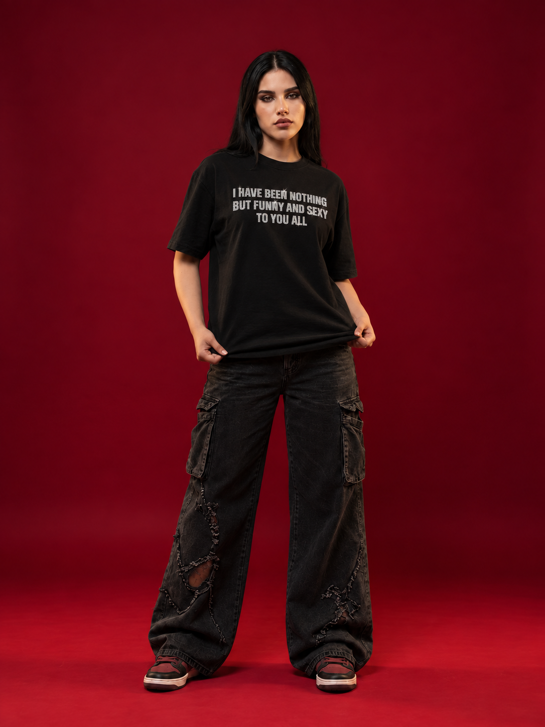 Funny and Sexy Boxy T-Shirt