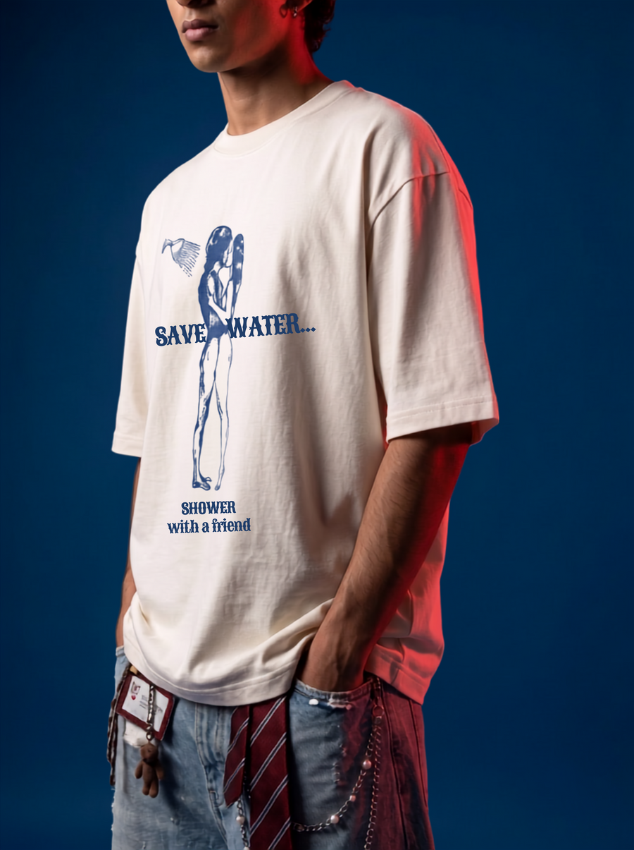 Shower with a Friend Boxy T-Shirt